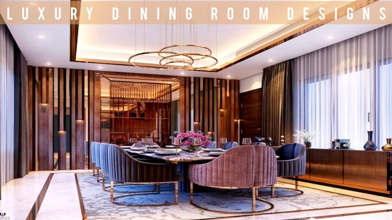 60 Modern Dining Room Design Ideas 2024: Luxury Dining Room Decor Ideas ...